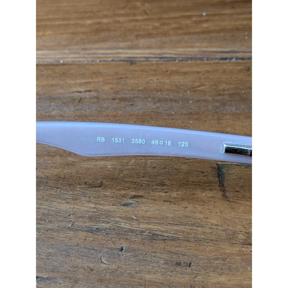Ray-Ban Youth Eyeglasses Frame RB1531 3580 Black Lavender 46-16-125 Glasses